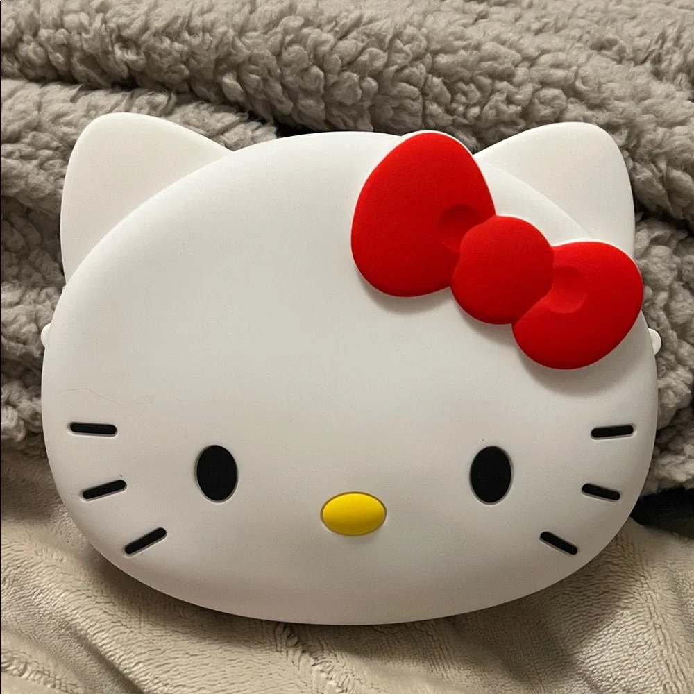 Hello Kitty Silicone Large Crossbody Bag White Kawaii